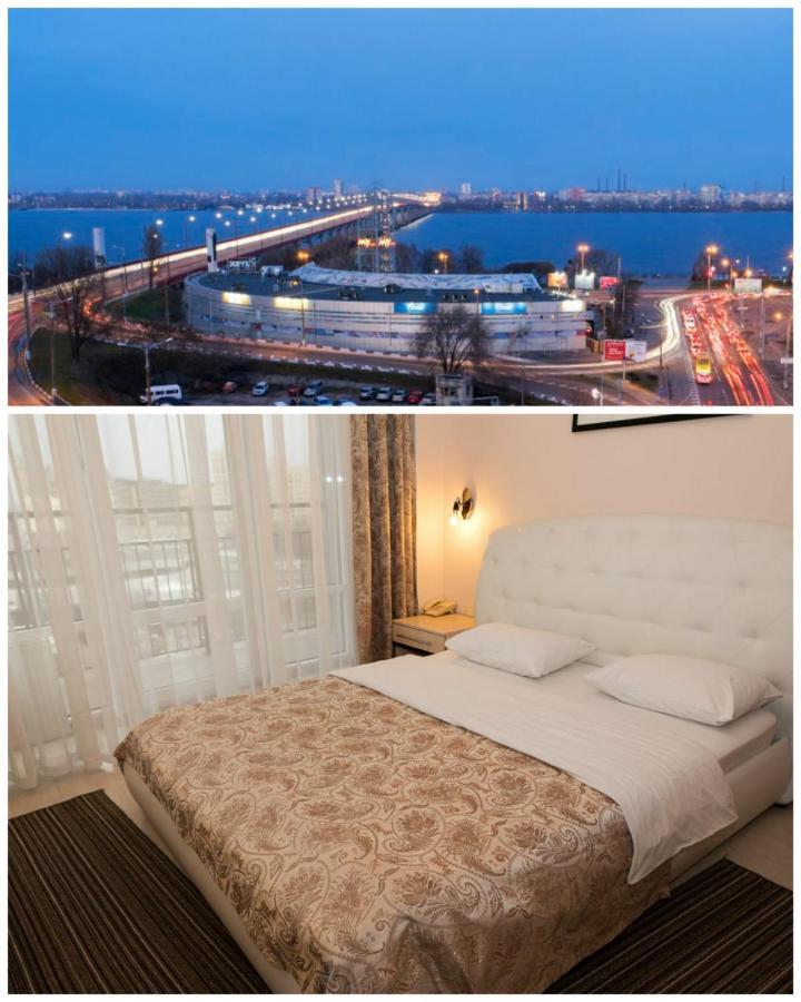 Staybridge Mini-Hotel In Most City Panoramic River View Дніпро Екстер'єр фото